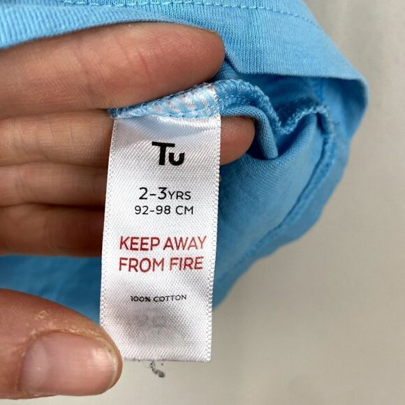 Tu Blue Alligator Birthday 2 Tee 2-3 - Picture 4 of 6